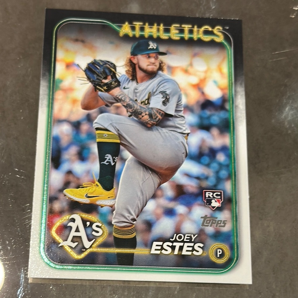 Topps Athletics Baseball Card